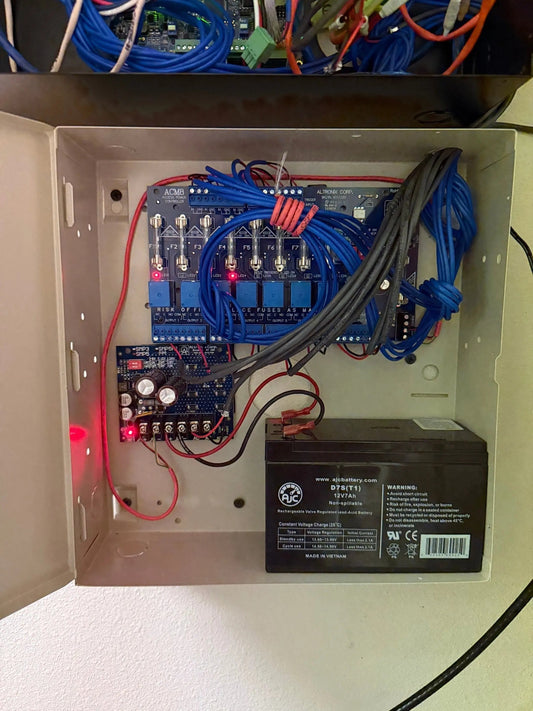 Access Control Wiring Best Practice: Dry-Contact Relays & Dedicated Lock Power - Avenger Security