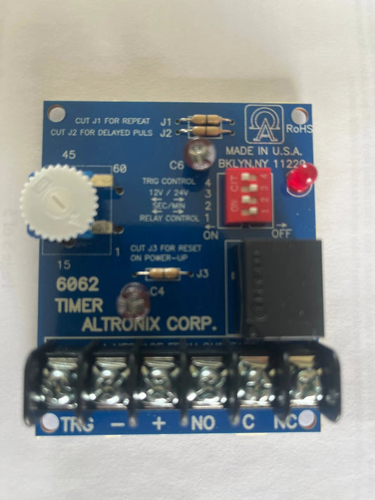 Altronix 6062 Multi - Purpose Timer 1 second to 60 minutes - Avenger Security